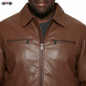 Nouveautés 2025 Veste bomber en peau de mouton de haute qualité pour femmes Grande taille Design tendance Col rabattu Hiver - Product Image 4