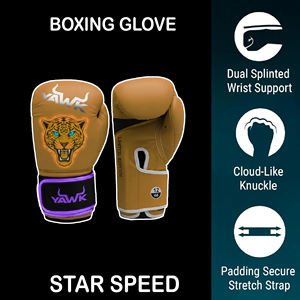 Gants de boxe professionnels personnalisés en gros, 6oz 8oz 10oz 12oz, cuir PU, MMA, kickboxing, gants de frappe pour l'entraînement - Product Image 3