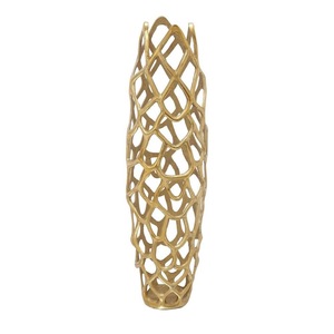 Recién llegado, florero de aluminio de lujo, maceta de Metal de forma única para el hogar, hecho a mano, personalizable para decoración de mesa, habitación - Product Image 2