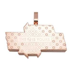 จี้เพชรทองคำ 14K แบบสั่งทำพิเศษ RICH FOREVER - Product Image 4