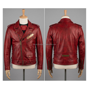 Chaqueta de Motociclismo para Hombre, de Cuero, Resistente al Viento, Transpirable, Ecológica, con Logotipo Personalizado, Diferentes Modelos, al Mejor Precio y con Materiales de Primera Calidad - Product Image 5