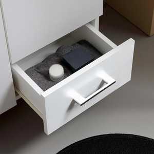 105cm White Export Floor-Standing Bathroom Cabinet with Sink and <b>Mirror</b> Ravenna <b>Wall</b> Unit <b>Set</b> - Product Image 6