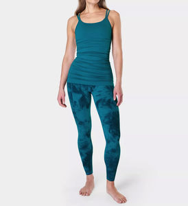 Legging de compression Tie Dye personnalisé pour femmes, legging de yoga pour femmes, lifting de la taille et des hanches, legging de fitness à séchage rapide pour femmes - Product Image 5