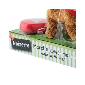 Noisette Brown Interactive Polyester Dog Toy Câblé Télécommandé Animé Fil Guidage Animal en Peluche pour Enfants - Product Image 4