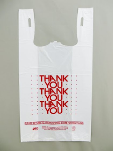 2024 Venta caliente supermercado LDPE/HDPE plástico camiseta bolsa personalizada bolsa de compras de plástico para embalaje - Product Image 6