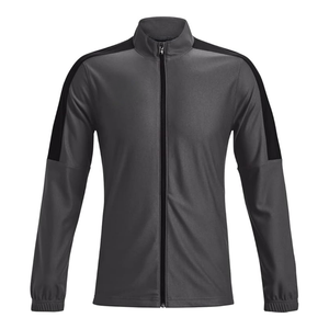 Deportes Gimnasio Entrenamiento Logotipo personalizado College Track Jacket Hombres Cremallera completa Ligero Slim Fit 100% Poliéster Chaquetas al aire libre - Product Image 2