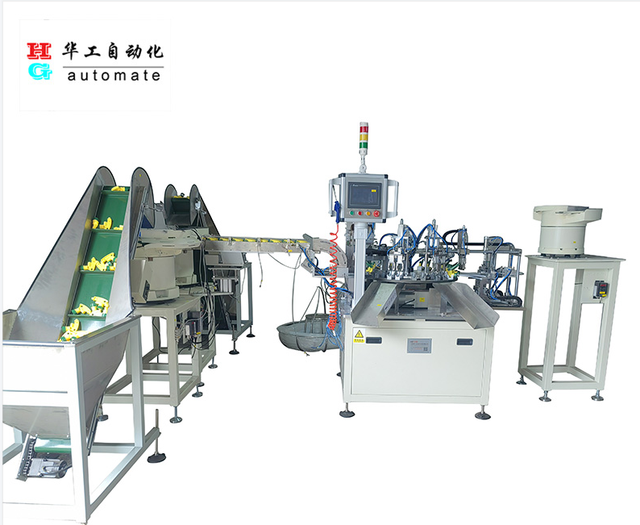 Our Factory Produces Production Equipment for Exporting Pistol Pump Insertion Tube Machines and Automatic Assembly Machines