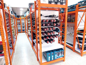 Sistema de estanterías de acero de alta resistencia para almacenamiento industrial en almacenes, estanterías de paletas de acero de múltiples niveles para supermercados - Product Image 4