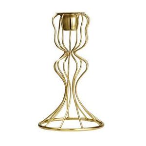Antique Finish Metal Candle Holder Candle Stand for Lighting and Home Decoration <b>Set</b> Stylish Decorative Candle Jar Holder - Product Image 1