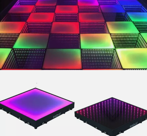 Piste de danse magnétique sans fil Led piste de danse 3D Infinite Pista De Baile Portable fête de mariage lumière de scène - Product Image 3