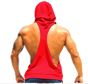 Nouveau fabricant d'usine hommes haut col carré débardeur fitness vêtements de sport hommes surdimensionnés débardeur OEM service débardeur personnalisé. - Product Image 4