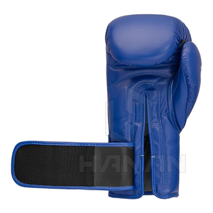 Guantes de boxeo de cuero cómodos de marca personalizada con cierre seguro Diseño transpirable para entrenamiento deportivo - Product Image 2