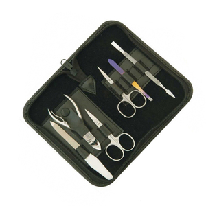 Kit de pédicure/manucure professionnel 6 pièces ensemble d'instruments de soins de beauté avec pochette à fermeture éclair en cuir Pu - Product Image 5