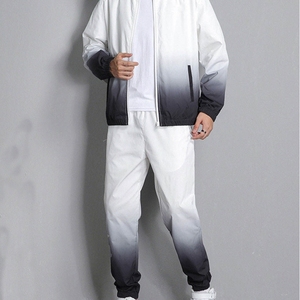 Chándal de algodón 100% de calidad premium de talla grande para hombre, Conjunto de jogging personalizado al por mayor, ropa deportiva para chándales cómodos - Product Image 2