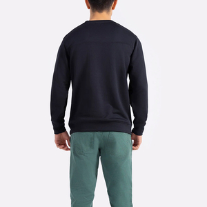 Sudadera de cuello redondo transpirable de fábrica al por mayor, sudadera de algodón de diseño personalizado de alta calidad para hombres - Product Image 2