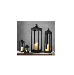 2025 Elegant Decorative <b>Metal</b> <b>Lanterns</b> With Star And Moon Patterns Suitable For Ramadan Kareem Cultural Events And Eid Mubarak - Product Image 2