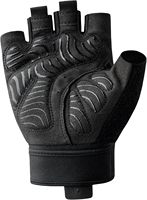 Guantes de levantamiento de pesas Soporte de muñeca Guantes de gimnasio Hombres Mujeres Cuero Fitness Entrenamiento