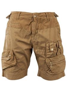 OEM <b>Men's</b> Cargo <b>Shorts</b> with High Waist Knitted Canvas Solid Pattern Casual Style <b>Knee</b>-<b>Length</b> Drawstring Closure-Wholesale - Product Image 4