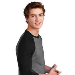 เสื้อเจอร์ซีย์ Raglan แบบพรีเมี่ยมสำหรับผู้ชายนุ่มและทนทานเหมาะสำหรับการใช้งานในชีวิตประจำวันและชุดกีฬา - Product Image 3