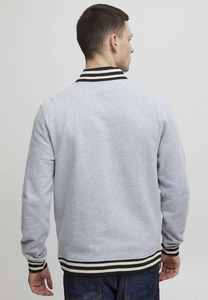 Chaqueta Universitaria Personalizada con Logotipo Propio, Cuello Acanalado con Puños, Chaqueta Bomber con Bordado Chenille para Hombre - Product Image 2