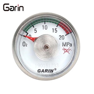 Nhà Máy bán hàng trực tiếp 20 Mpa Quay số Kích thước 35 mm xoắn ốc Ống đo áp suất sử dụng trên oxy xi lanh điều chỉnh - Product Image 2