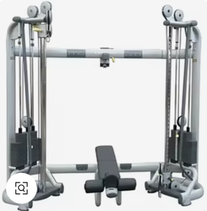 Stazione Multifunzione con Trainer Funzionale Radiante e Macchina a Cavi per Allenamento di Forza Completo del Corpo per Palestra Domestica - Product Image 1
