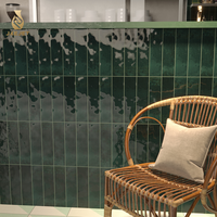 Carreaux muraux mosaïques rétro très demandés, carreaux vieillis faits à la main pour salles à manger, salles de bain et comptoirs de bar, 75x300