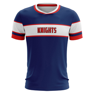 2024 High Quality Wholesale Heat-Transfer Printed Rugby Uniform Set Custom Made Sportswear Adults Short Sleeves Breathable 100% - Product Image 1