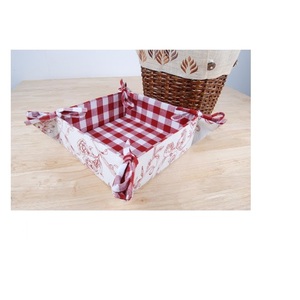 Panier à pain avec certificat GOTS 100% coton biologique, nouveau Style, vente chaude, dernière conception, stockage des aliments végétaux de haute qualité - Product Image 2