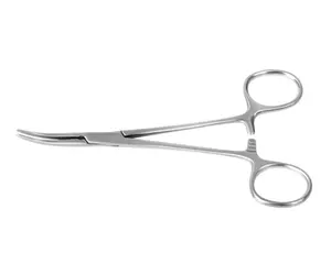 Chất lượng cao 5.5 "& 6.25" crile động mạch kẹp khóa xử lý phẫu thuật rankin crile hemostat kẹp cong