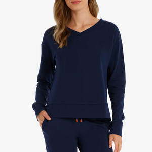 Chandails à col en V pour femmes de coupe régulière en ligne Meilleures ventes Chandails à col en V pour femmes à la mode - Product Image 1