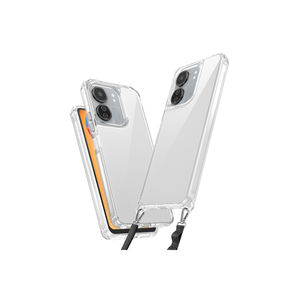 Coque de téléphone en TPU transparente pour Xiaomi Poco C65 5G, compatible avec la fonction airbag et la boucle de lanière - Product Image 1