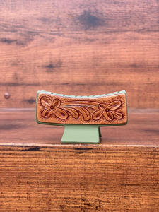 กิ๊บหนีบผมทำมือแบบตะวันตกที่หนีบผมหนังอุปกรณ์เสริมสำหรับผม - Product Image 4