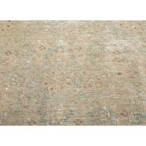 พรมขนสัตว์ถักมือ Erbe สีเบจและสีน้ำตาล ลายแบบนามธรรม สำหรับห้องโถงและห้องนั่งเล่น สไตล์ทับริซ ทำด้วยมือ รุ่น GS-7290(FR) - Product Image 3