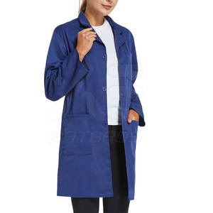 Nouvelle conception, blouse de laboratoire 100% coton, service OEM, vente en gros, haute qualité, unisexe, usage hospitalier - Product Image 2