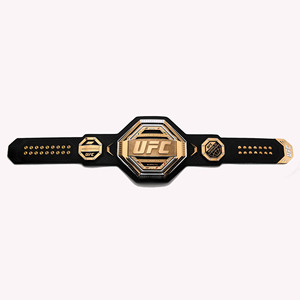 UFC เข็มขัดหนังสำหรับผู้ชาย, เข็มขัดแชมป์โลกมาตรฐาน UFC ทองเหลืองสังกะสีเข็มขัดมวยขนาดสำหรับผู้ใหญ่ - Product Image 1