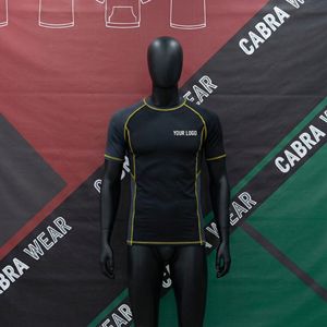 Rashguard personnalisé sans Gi |   T-shirt d'entraînement de Jiu Jitsu et de MMA |   Tissu respirant Protection UPF50 Demi-manches 100% polyester - Product Image 2