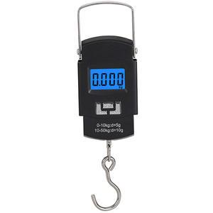 공장 맞춤형 백라이트 LCD 수하물 규모 50kg 최대 <span class=keywords><strong>10g</strong></span> 정확도 디지털 전기 걸이 가방 무게 측정 스케일 - Product Image 2