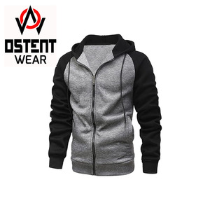 Sweat à capuche de luxe sur mesure pour homme, coupe classique, en coton épais 100 % écologique, brodé, pour l'hiver, vente en gros - Product Image 1
