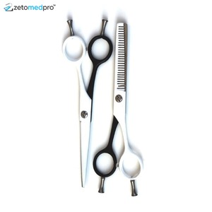 ชุดกรรไกรตัดผมคุณภาพสูงสีดำพร้อมกล่อง - Product Image 6