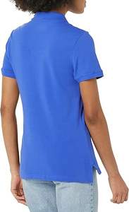 T-shirt polo slim en coton doux et confortable pour femmes de qualité supérieure Tissu respirant avec impression de logo personnalisé de haute qualité pour l'été - Product Image 2