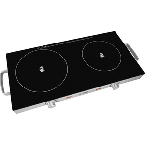 GUTFELS 4010 Table de cuisson vitrocéramique double 1800W & 1000W à contrôle progressif Équipement de cuisson commercial - Product Image 5