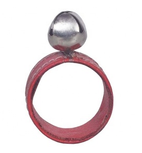 LEATHER NAPKIN <b>RING</b> CUSTOMIZED DESIGNER TISSUE <b>HOLDER</b> NAPKIN <b>RING</b> - Product Image 2