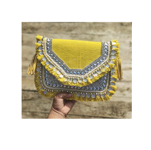 Bolsa tejida Bohemia hecha a mano, cesta de compras y almacenamiento de boda a la moda, bolsa de almacenamiento elegante, superventas - Product Image 3