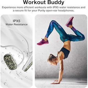 UU000163 Auricolari Sportivi Wireless Bluetooth Open-Ear con Doppio Microfono per iPhone/Android - Product Image 6