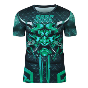 Protège-rougeurs BJJ à manches longues pour hommes, vêtements de sport en polyester, personnalisés, à sublimation - Product Image 1