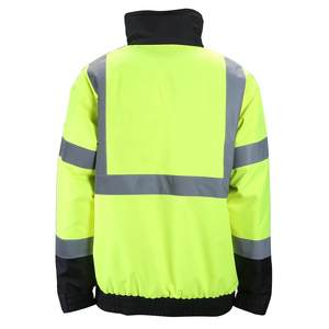 OEM ODM chaquetas de seguridad reflectantes al por mayor de alta calidad de invierno cálido trabajador chaqueta de seguridad personalizado trabajador barato abrigo de seguridad OEM - Product Image 6