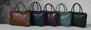 Vente en gros de sacs à main de luxe tendance en cuir de crocodile multicolore sacs personnalisés pour femmes - Product Image 2