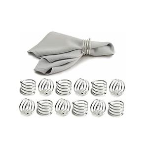 Anneau de serviette en acier inoxydable, décoration de Table et accessoires, anneaux de serviette en acier inoxydable à un prix abordable, vente en gros - Product Image 4
