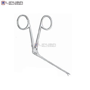 Pinces micro-auriculaires Greven courbées vers le bas de 5 mm, instrument chirurgical de précision pour les procédures d'oto-rhino-laryngologie, instruments médicaux - Product Image 4